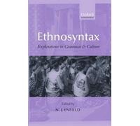 N. J. Enfield Ethnosyntax (Copertina rigida)