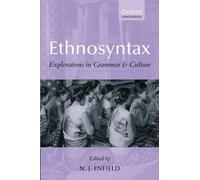 N. J. Enfield Ethnosyntax (Tascabile)