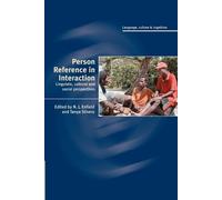 N. J. Enfield Person Reference in Interaction (Tascabile)