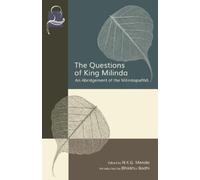N K G Mendis The Questions of King Milinda (Tascabile)