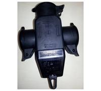 N & L 10195 Connettore a 3 vie Gomma 230 V Nero IP44
