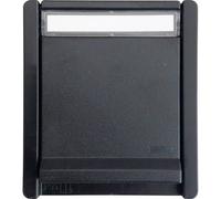 N & L 27651 Presa con coperchio ribaltabile Completo Da parete Nero 1 pz.