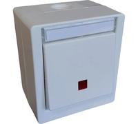 N & L 27715 Interruttore di controllo Completo Da parete Bianco 1 pz.