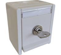 N & L 27760 Presa schuko, bianco artico Completo Presa da parete Grigio chiaro