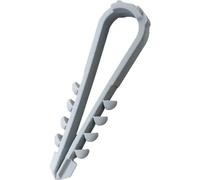 N & L 501STN Dübelklemmschelle 6-20mm Clip fermacavi innestabile Intervallo Ø