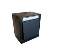 N&L Interruttore a parete - IP55 - Resistente ai getti - con campo di etichettatura - 230 V/10 A - Ideale per cantina, garage e giardino - Made in Germany - Nero