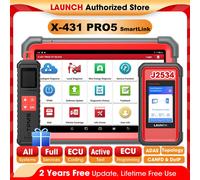 N LAUNCH X431 PRO5 Smartlink Strumenti diagnostici per auto J2534 Programmazione Auto OBD2 Scanner Diagnosi Automotive X-431 Spedizione gratuita