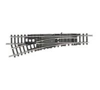 Minitrix / Trix N 14954 - Links-Handweiche R4 -15° Merce Nuova