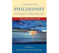 N.N. Trakakis A Companion to Philosophy in Australia and New Zealand (Tascabile)