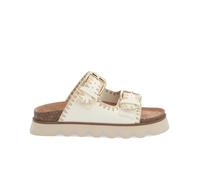 NØ NAME Sandali Donna Sandy Edge W Bianco Sporco Beige Mule