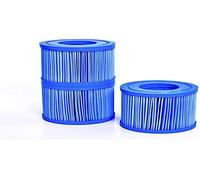 N NETSPA -Set di 3 cartucce di filtraggio antibatterico per Spa Vita Premium, No