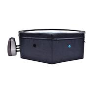 N NETSPA - Spa Semirigido Octopus 4+2 posti - SP-OCT165B - Portatile Compatto in PVC con Riscaldamento, Pompa di Filtraggio dell'acqua e Copertina isotermica - Volume 1000l - 193x73cm