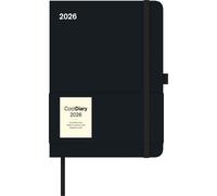 N Neumann - Black 2026 - Agenda settimanale 16 x 22 cm, calendario settimanale c