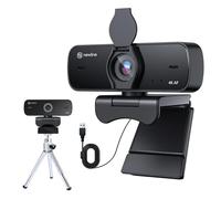 N newline 4K Webcam for PC, 4K UHD USB Webcam with Microphone, Auto Focus, Low Distortion, Privacy Cover, PC Camera w/Tripod Stand for Zoom/Skype/Teams/Laptop/conferencing/calling, NewEye 60