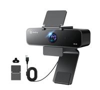 N newline Webcam 4K con microfono, tracciamento del presentatore AI, controllo gestuale, FOV 95°/78°/65°, Plug & Play, fotocamera PC con copertura per la privacy per laptop, zoom, squadre
