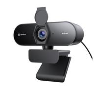 N newline Webcam 4K per PC con autofocus PDAF, copertura privacy, doppio microfono, 4K a 30 fps e 1080p a 60 fps, correzione automatica della luce, fotocamera USB Plug & Play per laptop, Mac e desktop