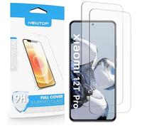 N NEWTOP 2 Pezzi Pellicola Compatibile con Xiaomi 12T PRO, GLASS FILM 0.3mm 9H Vetro Temperato Proteggi Schermo Display Anti Urto Graffio Protezione Protettiva Film Esterna Monitor