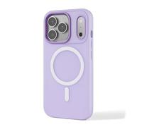N NEWTOP 2in1 Cover CV57 Compatibile per Apple iPhone 17 PRO, Custodia TPU Gel Silicone Flessibile Morbida Rigida Case Posteriore Protezione Fotocamera Anti Urto Guscio Scocca Colorato (Viola)