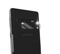 N NEWTOP Camera GLASS Compatibile con Samsung Galaxy S10 Plus, FILM 0.4mm 9H 2.5D Vetro Temperato Trasparente Protezione Copertura Fotocamera Posteriore Lens Film Lenti Anti Urto Graffio (1)