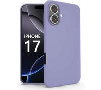 N NEWTOP Cover Compatibile per Apple iPhone 17, Custodia TPU SOFT Gel Silicone Ultra Sottile Flessibile Case Posteriore Protezione Fotocamera Anti Urto Guscio Scocca Colorato (Viola)