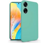 N NEWTOP Cover Compatibile per OPPO A98 5G, Custodia TPU SOFT Gel Silicone Ultra Sottile Flessibile Case Posteriore Protezione Fotocamera Anti Urto Guscio Scocca Colorato (Azzurro)