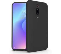 N NEWTOP Cover Compatibile per Xiaomi MI 9T - REDMI K20 - REDMI K20 PRO, Custodia TPU SOFT Gel Silicone Ultra Slim Sottile Flessibile Case Posteriore Protettiva Anti Urto (Nero)