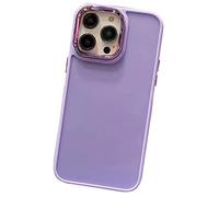 N NEWTOP Cover CV30 Compatibile con Samsung Galaxy A33 5G, Case Custodia TPU PC Rigida Protezione Frosted Opaca Pulsanti Cromata Retro Sottile Guscio Proteggi Graffi Urti (Viola)