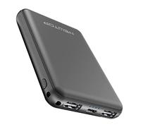 N NEWTOP PB31 Power Bank 2.1A Doppia Ricarica Veloce USB Caricabatterie Tascabile Universale 5000mAh per Bagaglio Mano Batteria Esterna per Cellulari Smartphone Samsung Oppo Huawei Xiaomi (Black)