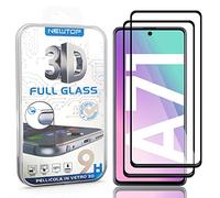 N NEWTOP Pellicola 3D FULL Compatibile con Samsung Galaxy S10 Lite, GLASS FILM 0.4mm 9H Vetro Temperato Protezione Completa Full Screen Totale Bordi Schermo Display Anti Urto (Nera, 2)