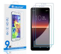 N NEWTOP Pellicola Compatibile con Sony Xperia 10 Plus, GLASS FILM 0.3mm 9H Vetro Temperato Proteggi Schermo Display Anti Urto Protezione (2 Pezzi)