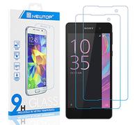 N NEWTOP Pellicola Compatibile con Sony Xperia Z3 Compact, GLASS FILM 0.3mm 9H Vetro Temperato Proteggi Schermo Display Anti Urto Protezione (2 Pezzi)