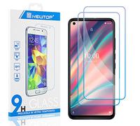 N NEWTOP Pellicola Compatibile con Wiko View 5 plus, GLASS FILM 0.3mm 9H Vetro Temperato Proteggi Schermo Display Anti Urto Protezione (2 Pezzi)