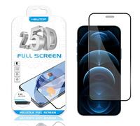 N NEWTOP Pellicola FULL Compatibile con iPhone 16, Completa 2.5D Lucida 9H Vetro Glass Proteggi Schermo Temperato Anti Urto Cornice Nera Graffio Completa Protezione Display Anti Bolle
