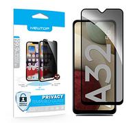 N NEWTOP Pellicola Privacy Compatibile con Samsung Galaxy A32 5G, Full Glass 2.5D 0.6mm Vetro Temperato Protezione Angolo 30° Completa Screen Totale Bordi Schermo Display Anti Urto (1)