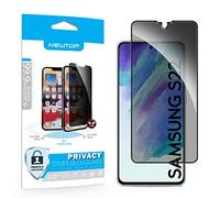 N NEWTOP Pellicola Privacy Compatibile con Samsung Galaxy S22 / S23, Full Glass 2.5D 0.6mm Vetro Temperato Protezione Angolo 30° Completa Screen Totale Bordi Schermo Display Anti Urto (1)