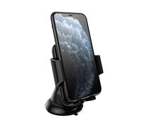 N NEWTOP Supporto Forte ST03 Universale Parabrezza Braccio Cruscotto Ventosa Vetro Regolabile con Rotazione a 360 Gradi da Auto Macchina Porta Cellulare Smartphone Telefono