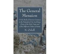 N Orloff The General Menaion (Copertina rigida)