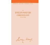 N. Page An Evelyn Waugh Chronology (Copertina rigida) Author Chronologies Series