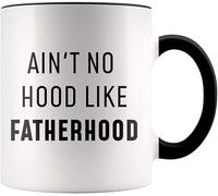 N regalo per papà: non c'è niente di meglio della paternità, tazza da caffè, novità, tazze da caffè, tazza in ceramica stampata su entrambi i lati per tè e latte con manico, regalo per donne e uomini,