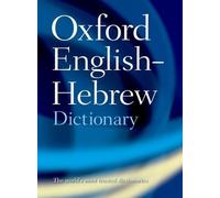 N. S. Doniach The Oxford English-Hebrew Dictionary (Tascabile)