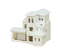 N Scala 1:800 Ville Casa Modello Assemblato Miniatura Architettonico Modello Edificio Realismo Estero Scena Fai da te Pittura Sabbia Tavolo Scena Building