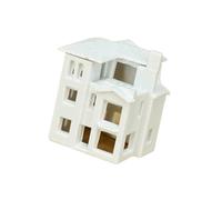 N Scala 1:800 Ville Casa Modello Assemblato Miniatura Edificio Architettonico Realismi Esterni Scena Fai da te Pittura Sabbia Tavolo Scena Building