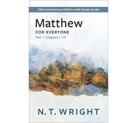 N T Wright Matthew for Everyone, Part 1 (Tascabile)