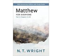 N T Wright Matthew for Everyone, Part 2 (Tascabile)