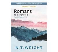 N T Wright Romans for Everyone, Part 2, Enlarged Print (Tascabile)
