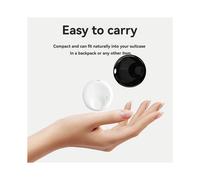 N Tag Wireless Tracker per Bagagli, Compatibile con per Find My, Localizzatore di Oggetti per Chiavi, Bagagli, Zaini, Bianca