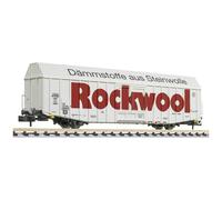 N vagone merci grande Hbbks Rockwool di DB Liliput L265814