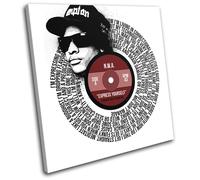 N.W.A express yourself Lyrics Song Record Vinyl Canvas Wall Art Picture Print
