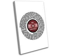 N.W.A. Express Yourself Song Lyrics Record Vinyl Canvas Wall Art Picture Print