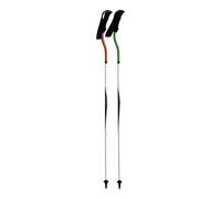 N&W CURVE ALPINE+ Bastoncini Ergocurve per Sci Alpino, Attività Invernali su Piste, Asta in Alluminio, Diverse Lunghezze (115 cm). Made in Italy